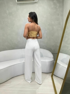 Cropped Paetê Brilho