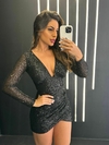 Vestido Decote V - comprar online