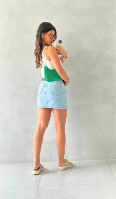 Saia Jeans Silver - loja online