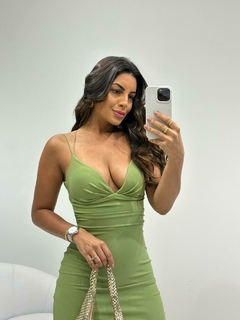 Vestido midi Helô