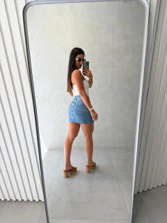 Imagem do Saia Jeans Desfiada