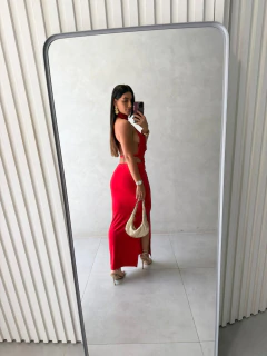 Vestido Gola Degagê - comprar online