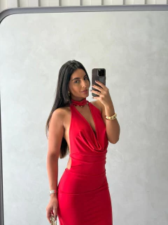 Vestido Gola Degagê - Doce de Menina