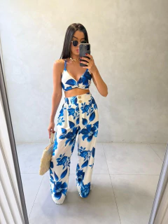 Conjunto Calça Floral - Doce de Menina