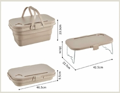Bandeja Camping portatil y plegable
