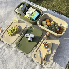 Bandeja Camping portatil y plegable - comprar online