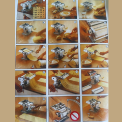 Maquina manual de pastas