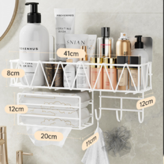 Organizador de baño c/autoadhesivo en internet