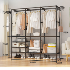 Ropero enorme 8 estantes - Green Bazar