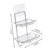 Organizador de baño autoadhesivo