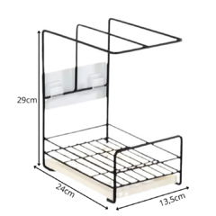 Organizador de bacha con portaesponjas - tienda online