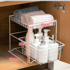 Organizador corredizo 2 niveles - comprar online