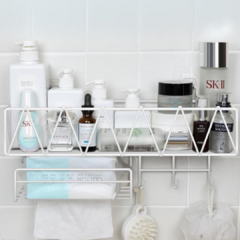 Organizador de baño c/autoadhesivo