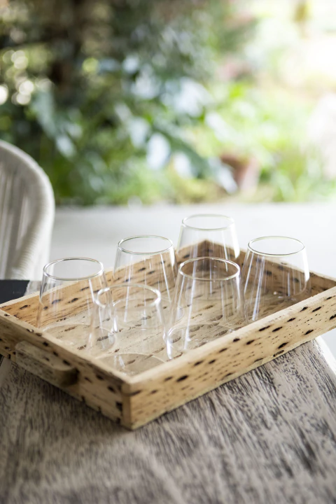 Set X6 Vasos 300 ml estilo japones - comprar online