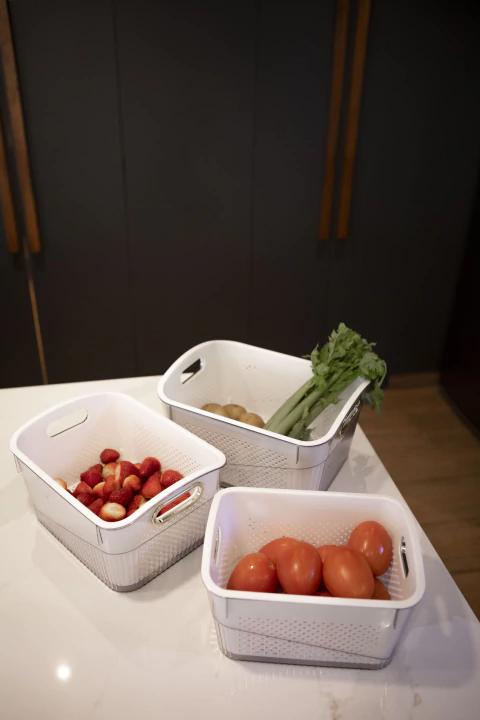 Set de 3 canastos escurridores - comprar online