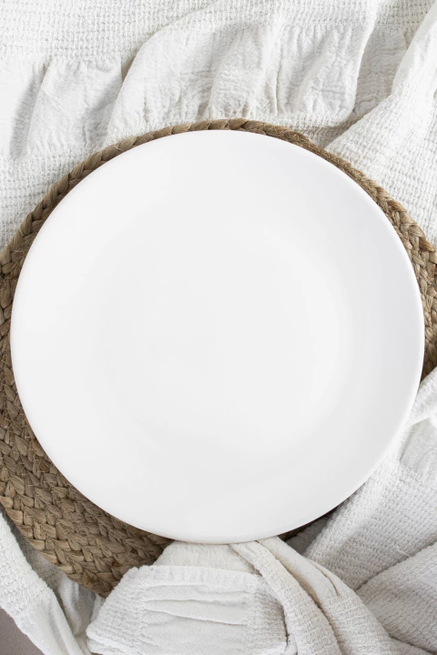 Set de platos lisos X6 - 2 medidas - comprar online