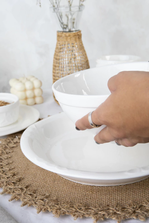Bowl porcelana blanco 17 cm - comprar online