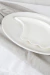 Imagen de Plato porcelana blanca forma onda