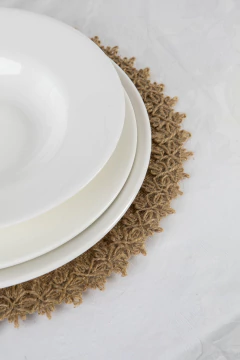 Set de platos lisos X6 - 2 medidas