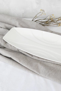 Bandeja porcelana blanca - 3 medidas - Green Bazar