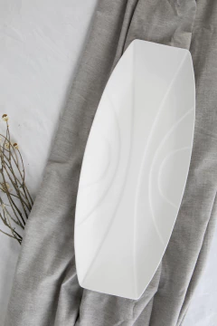 Bandeja porcelana blanca - 3 medidas - comprar online