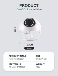 Mini Procesador 180 Ml