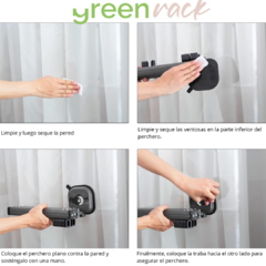 Tender percha 3 pliegues - Green Bazar