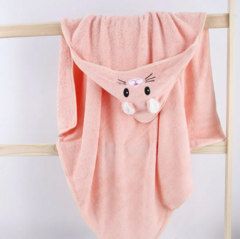 Imagen de Toallón para bebe con capucha