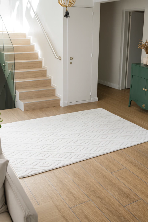 Alfombra de 180x230 Blanca - comprar online