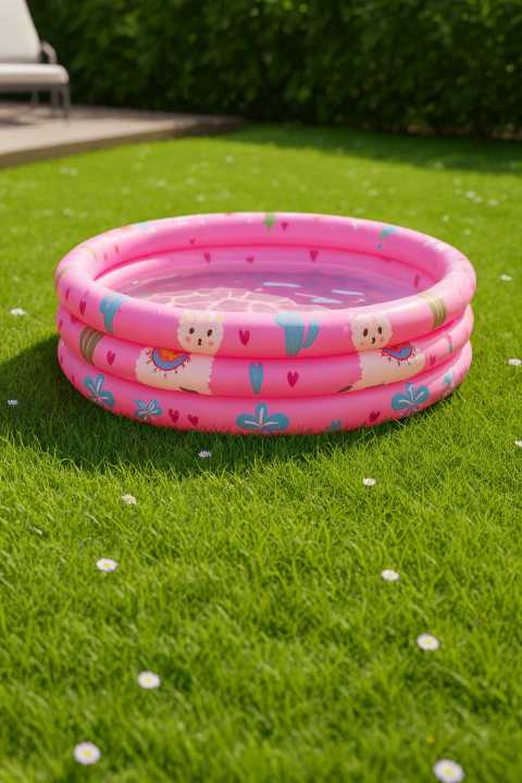 Pileta Bebe Rosa/Azul 100 cm - comprar online