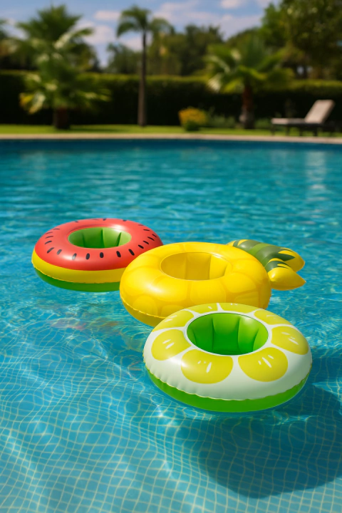 Porta vasos inflable de frutas 20x22 - comprar online