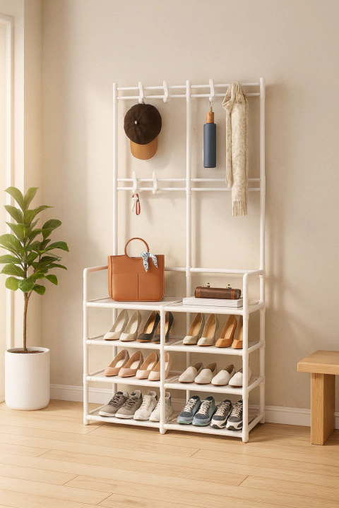 Perchero Zapatero Doble 155x96 - comprar online