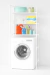 Mueble organizador sobre lavarropas - tienda online
