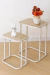 Set de mesas auxiliares minimalistas - comprar online