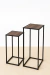 Set de dos mesas altas minimalistas - Green Bazar