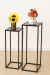 Set de dos mesas altas minimalistas - comprar online