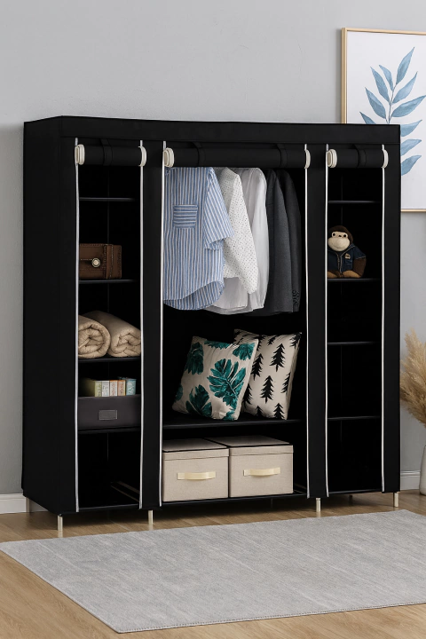 Ropero Desarmable con 12 Estantes 150x45x175cm - comprar online