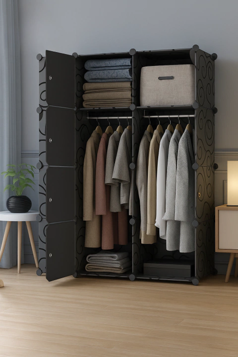 Armario 12 cubos + 3 Estantes - comprar online