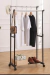 Perchero Doble Barral con Ruedas 138X69cm - comprar online