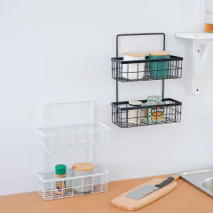 Organizador 2 niveles con autoadhesivo