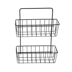 Organizador 2 niveles con autoadhesivo - tienda online