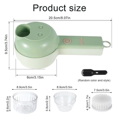 Imagen de Cortadora con USB y cepillo con 3 cuchillas
