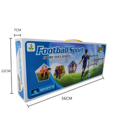 Dos Arcos + Pelota De Futbol + Inflador - comprar online