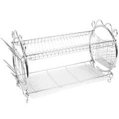 Seca platos elegante 2 niveles - comprar online