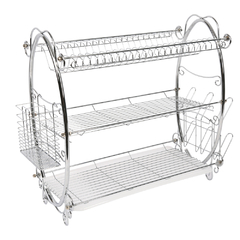 Seca platos 3 niveles elegante - comprar online