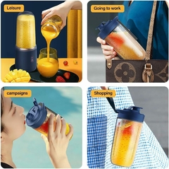 Licuadora portatil 400 ml + Recipiente - tienda online