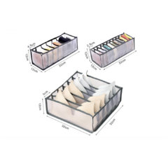Imagen de Set X3 de cajas de almacenamiento