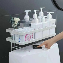 Organizador de baño c/autoadhesivo - tienda online