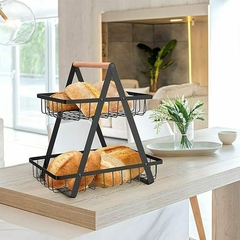 Organizador doble de frutas y verduras - Green Bazar