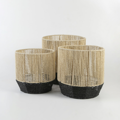 Set X3 Canasto mimbre - comprar online